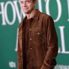 Shop Topher Grace How to Make a Killing Brown Leather Jacket