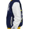 Shop Unisex Real Madrid CF Blue and White Jacket
