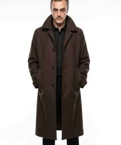 Shop Vincent Riley Law and Order Brown Coat