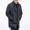 Shop Vincent Riley Law and Order Grey Wool Coat