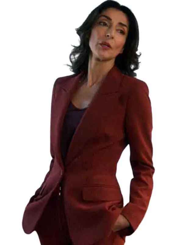 Shop Necar Zadegan The Rookie Vivian Eckert Blazer