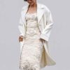 Shop Paris Fashion 2026 Zendaya Off White Trench Wool Coat