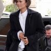 Shop Zendaya Rome 2026 Black Oversized Blazer