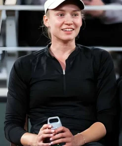 Alternative view of Elena Rybakina Black Sweatshirt