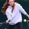 Buy London-2026-Sadie-Sink-Grey-Hoodie