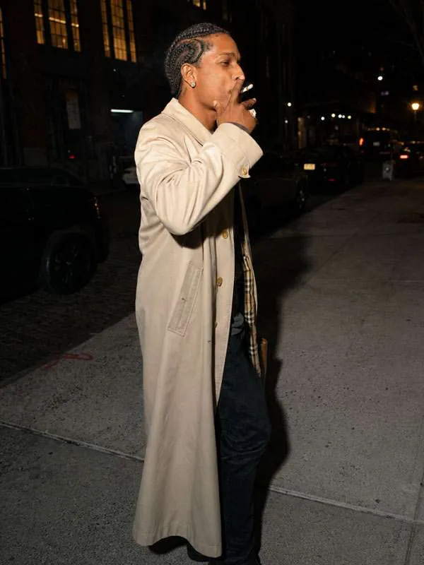 Buy 2026-ASAP-Rocky-Beige-Coat
