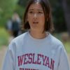 Buy Alice-Shrinking-Lukita-Maxwell-Wesleyan-University-Grey-Sweatshirt