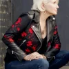 Buy TV-Series-Animal-Kingdom-Ellen-Barkin-Black-Em_broi_dered-Leather-Jacket