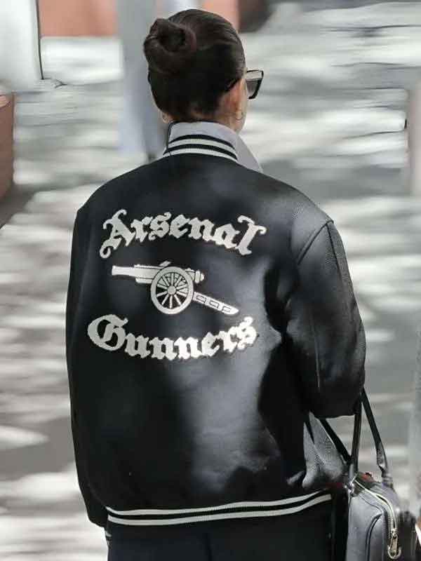 Shop Anne Hathaway Varsity Jacket