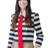 Buy Anne-Hathaway-The-Devil-Wears-Prada-2-Premiere-Striped-Jacket