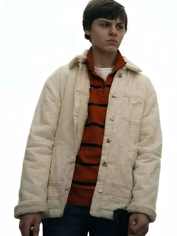 Buy The-Boys-S04-Cameron-Crovetti-White-Cotton-Jacket