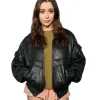 Buy Cristin-Milioti-Sundance-Film-Festival-Black-Leather-Jacket