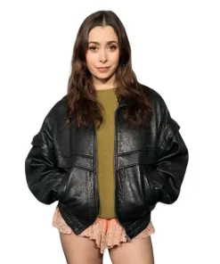 Buy Cristin-Milioti-Sundance-Film-Festival-Black-Leather-Jacket
