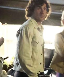 Buy Date Night Italy 2026 Aaron Taylor-Johnson Cotton Jacket