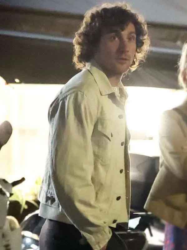 Buy Date Night Italy 2026 Aaron Taylor-Johnson Cotton Jacket