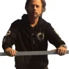 Shop David-Spade-Outcome-Black-Hoodie