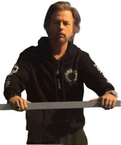 Shop David-Spade-Outcome-Black-Hoodie