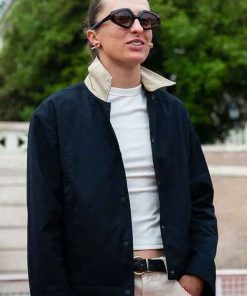 Shop Draw Ceremony 2026 Lga Swiatek Navy Blue Cotton Jacket