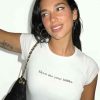 Shop Dua Lipa Show Me Your Books T-Shirt