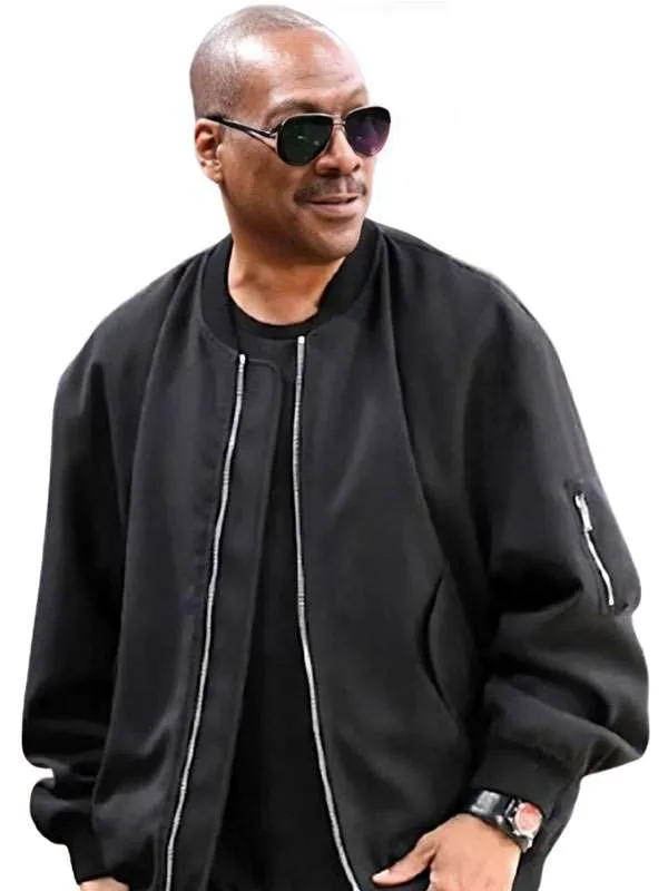 Buy 2026-Eddie-Murphy-Black-Bomber-Jacket