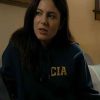 Buy Monica Barbaro TV Series FUBAR Emma Brunner CIA Blue Hoodie