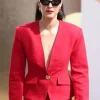 Shop Rebecca-Mir-79th-Cannes-Film-Festival-Red-Blazer