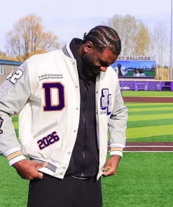 Shop Basketball-player-BallFranck-Kepnang-Jackie-Robinson-Varsity-Jacket