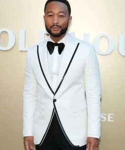 Shop John Legend 5th Annual Gold Gala White Blazer