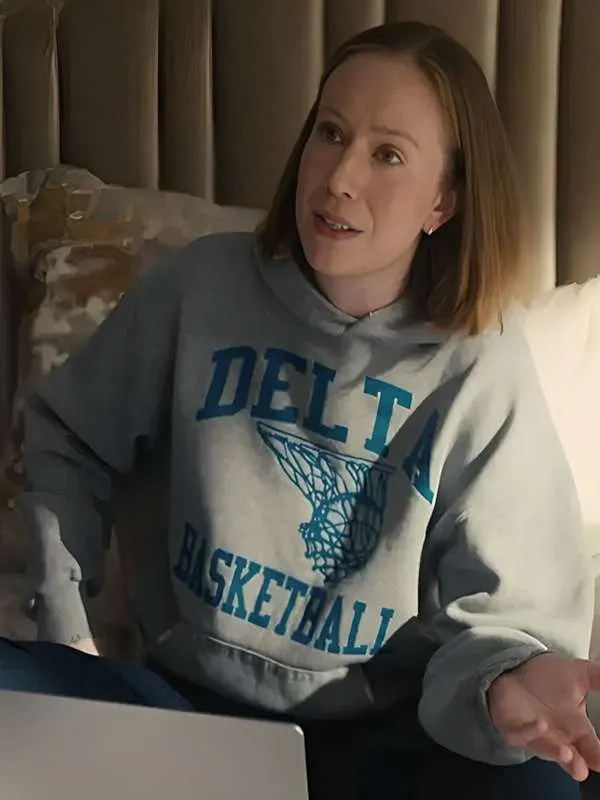 Shop Hacks-Hannah-Einbinder-Delta-Basketball-Grey-Hoodie