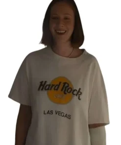 Buy Hacks-Hannah-Einbinder-Hard-Rock-Cafe-Las-Vegas-White-T-Shirt