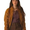 Shop Hazel-Sheriff-Country-Brown-Suede-Jacket