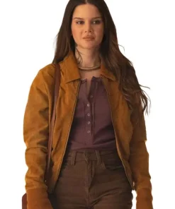 Shop Hazel-Sheriff-Country-Brown-Suede-Jacket