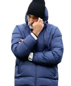 Shop Igor-Tudor-Blue-Puffer-Jacket