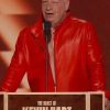 Shop Jeff Ross The Roast of Kevin Hart Red Leather Jacket