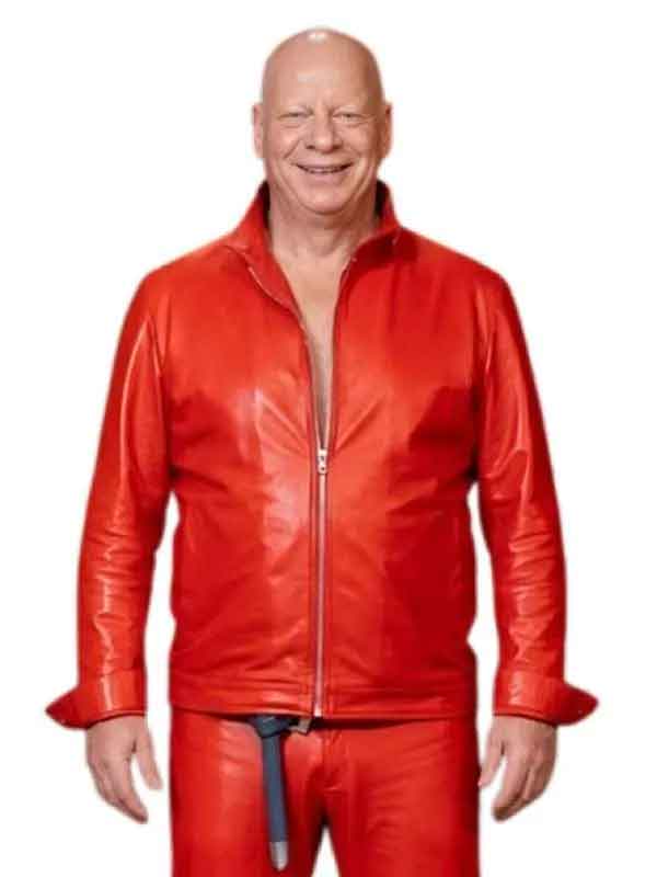 Shop Jeff Ross The Roast of Kevin Hart Leather Jacket