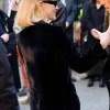 Shop Jessica-Chastain-The-Off-Weeks-Black-Velvet-Blazer
