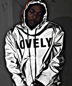Buy Kendrick-Lamar-Lovely-Silver-Hoodie
