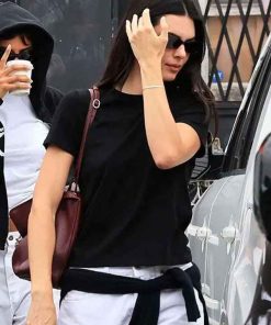 Shop Los Angeles 2026 Kendall Jenner Black T-Shirt