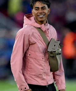 Buy 2026-Lamine-Yamal-Pink-Hooded-Jacket