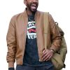 Buy Laz Alonso The Boys Brown Leather Jacket