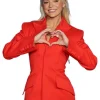 Buy Baywatch-Reboot-2026-Livvy-Dunne-Red-Blazer