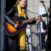 Shop Maggie-Rogers-2026-Black-Leather-Trench-Coat