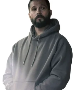 Shop Marshals-S01-Pete-Calvin-Grey-Pullover-Hoodie