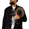 Buy Monday Night RAW Roman Reigns Black Jacket