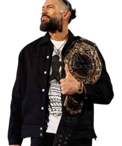 Buy Monday Night RAW Roman Reigns Black Jacket