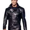 Buy Tom Brady Black Leather Jacket