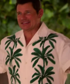 Buy Nick-Lachey-TV-Show-Perfect-Match-S04-Green-Floral-Print-Shirt