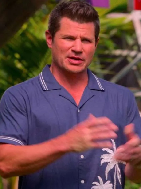 Shop Perfect-Match-Nick-Lachey-Palm-Tree-Shirt