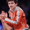 Buy Play-Of-Game-Timothee-Chalamet-Avirex-Orange-Jacket