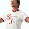 Shop Kevin Rankin R.J. Decker 2026 Aloysius ‘Wish’ Aiken Released from Jail White T-Shirt